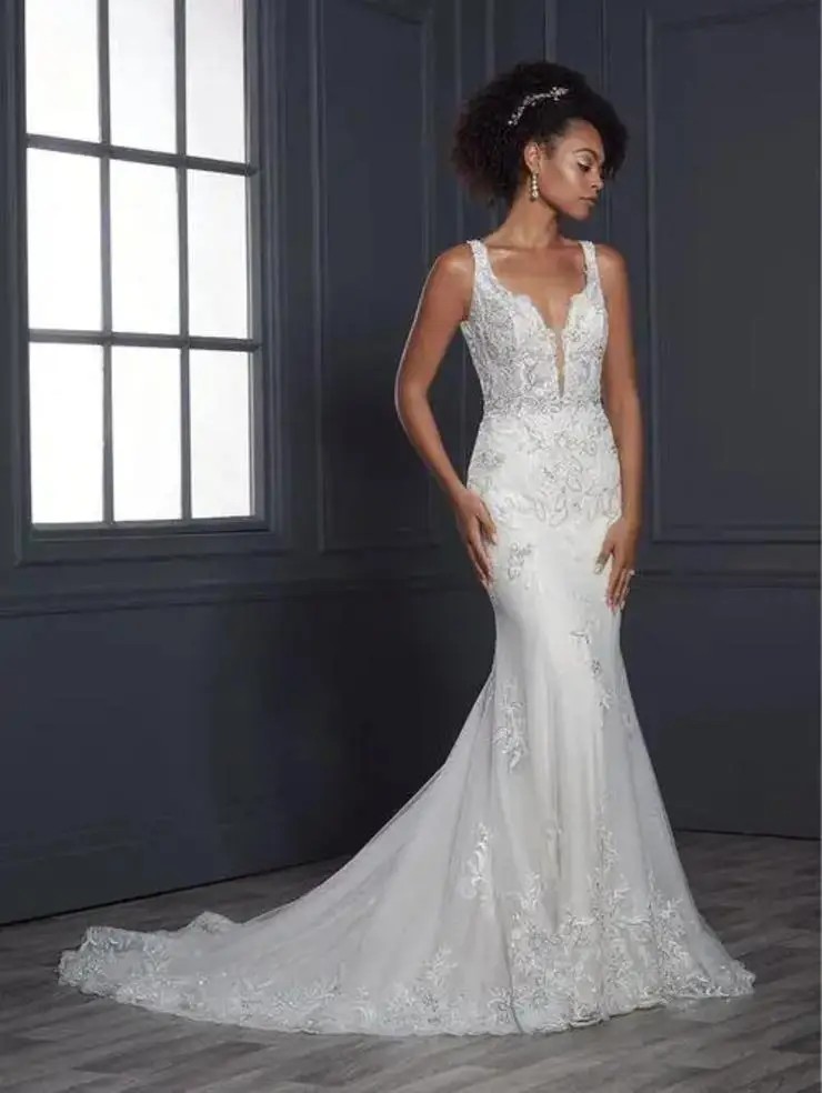 Sparkle and Shine: The Allure of Beading in Wedding Dresses Image