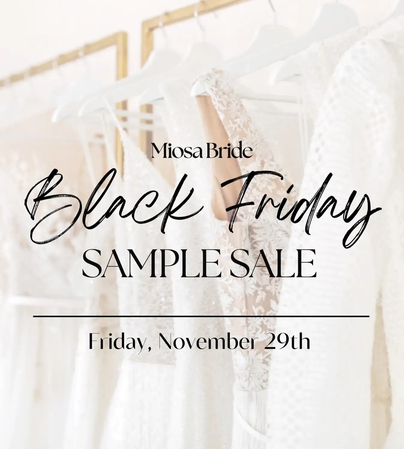 Black Friday Sample Sale