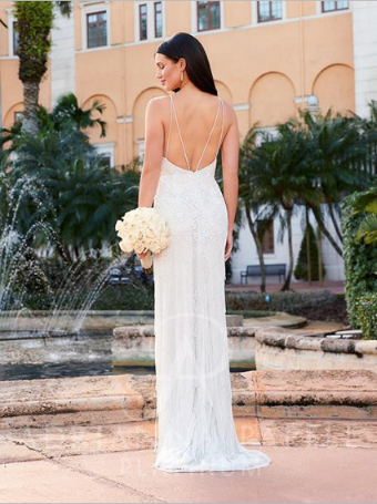 Adrianna Papell Style #40313 #1 Ivory/Ivory thumbnail