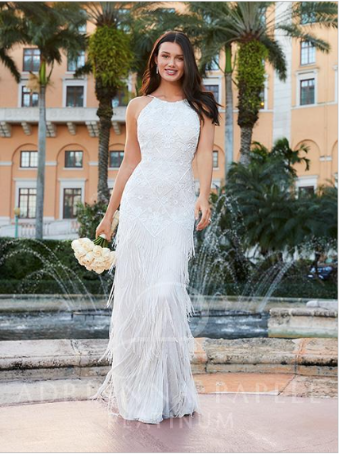 Adrianna Papell Style #40313 #0 default Ivory/Ivory thumbnail
