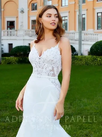 Adrianna Papell Style #31185 #2 Ivory/Nude thumbnail