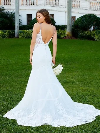 Adrianna Papell Style #31185 #1 Ivory/Nude thumbnail