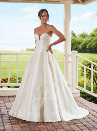 Adrianna Papell Style #31222 #0 default Ivory/Nude thumbnail