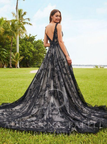 Adrianna Papell Style #31205 #1 default Black/Blush/Ivory thumbnail