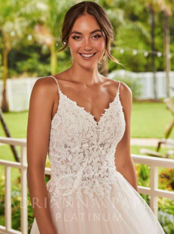 Adrianna Papell Style #31220 #2 default Ivory/Blush/Nude thumbnail
