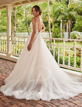 Adrianna Papell Style #31220 #1 Ivory/Blush/Nude thumbnail