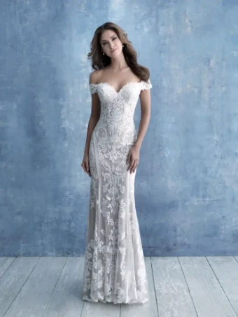 Allure Bridals Style #9704L #0 default Ivory/Sand Sand/Ivory thumbnail
