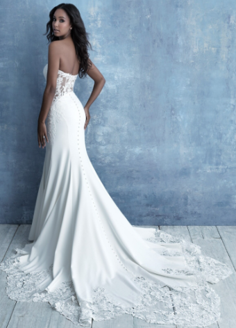 Allure Bridals Style #9702 #1 Ivory/Champagne/Nude thumbnail