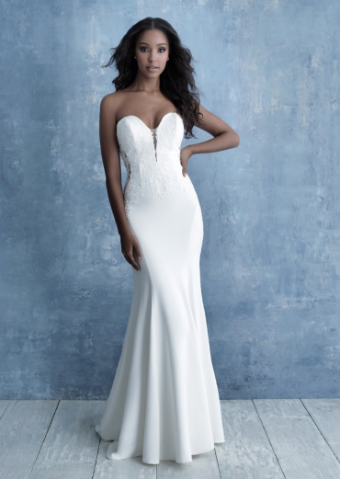 Allure Bridals Style #9702 #0 default Ivory/Champagne/Nude thumbnail