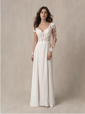 Allure Bridals Style #9858 #0 default Mocha/Champagne/Ivory/Nude Ivory/Champagne/Mocha/Nude thumbnail