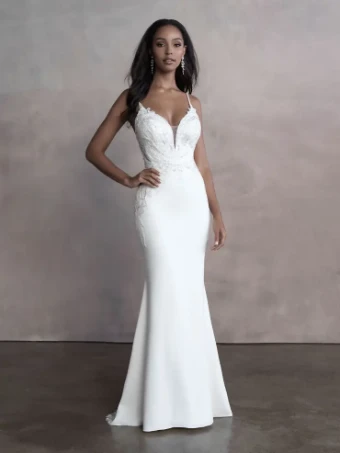 Allure Bridals Style #9815 #0 default Ivory/Champagne/Nude thumbnail