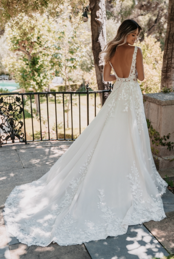 Allure Bridals Style #9900 #1 Ivory/Nude Light Champagne/Ivory/Silver Mocha/Ivory/Champagne thumbnail