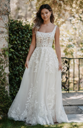 Allure Bridals Style #9900 #0 default Ivory/Nude Light Champagne/Ivory/Silver Mocha/Ivory/Champagne thumbnail
