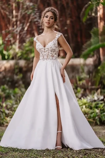 Allure Bridals Style #9954 #2 Ivory/Nude thumbnail