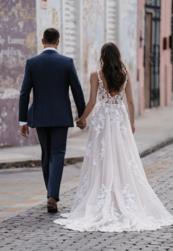 Allure Bridals Style #9956 #1 default Mocha/Champagne/Ivory/Nude thumbnail