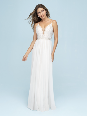 Allure Bridals Style #9622 #0 default Almond/Ivory/Nude/Silver thumbnail