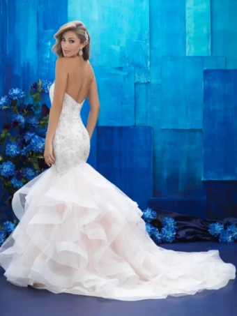Allure Bridals Style #9421 #1 default Champagne/Ivory/Silver thumbnail