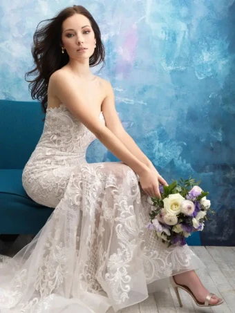 Allure Bridals Style #9560 #2 default Nude/Ivory/Nude thumbnail