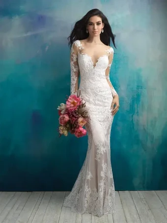 Allure Bridals Style #9506 #0 default Champagne/Nude/Ivory thumbnail