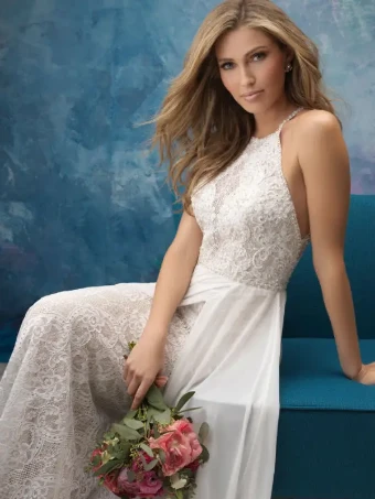 Allure Bridals Style #9573 #2 default Ivory/Sand Sand/Ivory thumbnail