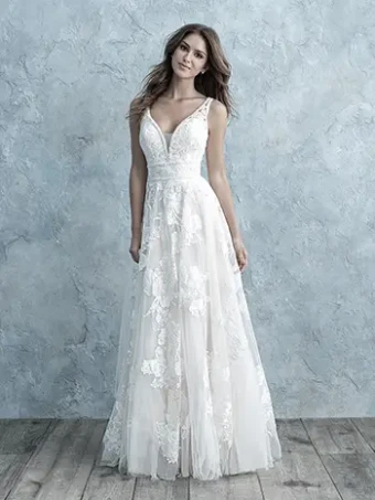 Allure Bridals Style #9657 #0 default Sand/Champagne/Ivory thumbnail
