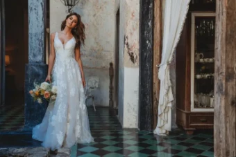 Allure Bridals Style #9657 #2 default Sand/Champagne/Ivory thumbnail