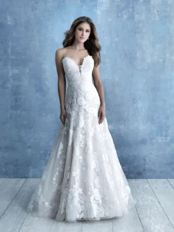Allure Bridals Style #9708 #0 default Desert/Champagne/Ivory thumbnail