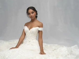 Allure Couture Style #C520 #3 default Ivory/Champagne thumbnail
