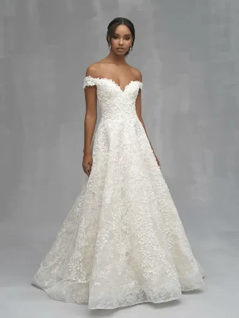 Allure Couture Style #C520 #0 default Ivory/Champagne thumbnail