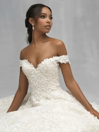 Allure Couture Style #C520 #2 Ivory/Champagne thumbnail