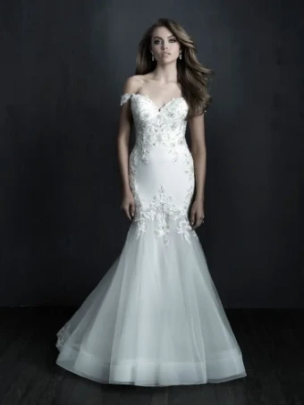 Allure Couture Style #C568 #0 default Ivory/Nude/Silver thumbnail