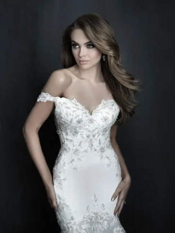 Allure Couture Style #C568 #2 default Ivory/Nude/Silver thumbnail