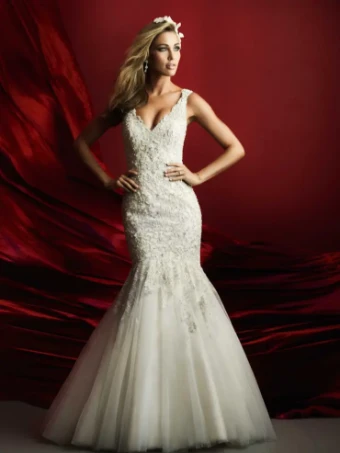 Allure Couture Style #C369 #0 default Ivory/Silver thumbnail