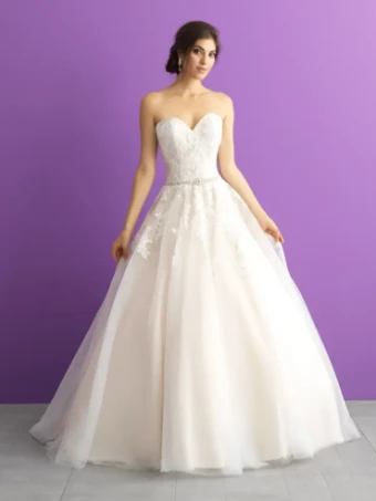 Allure Romance Style #3001 #0 default Champagne/Ivory/Silver thumbnail