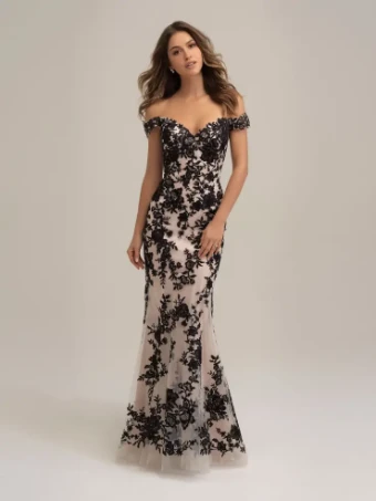Allure Romance Style #3455 #0 default Rose/Champagne/Ivory/Black thumbnail