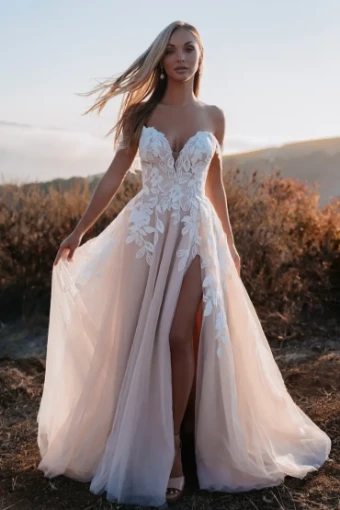 Allure Romance Style #3500 #2 Mocha/Champagne/Ivory/Nude thumbnail