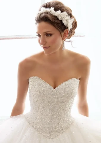 Blu by Morilee Style #5216 #1 White/Silver thumbnail