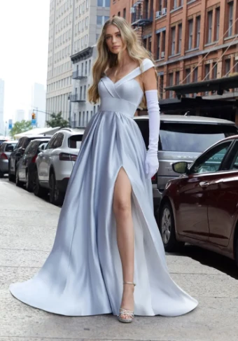 Blu by Morilee Style #Joanie #1 Misty Blue thumbnail