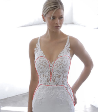 Blue by Enzoani Style #Nazneen #3 Ivory/Nude thumbnail