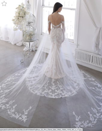 Blue by Enzoani Style #Olana DRESS #3 Ivory/Sand/Nude thumbnail
