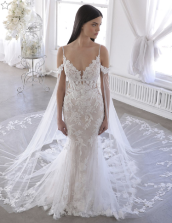 Blue by Enzoani Style #Olana DRESS #0 default Ivory/Sand/Nude thumbnail