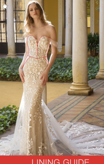 Blue by Enzoani Style #Paloma #2 Ivory/Nude thumbnail