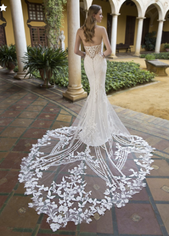 Blue by Enzoani Style #Perry #1 Ivory/Nude thumbnail