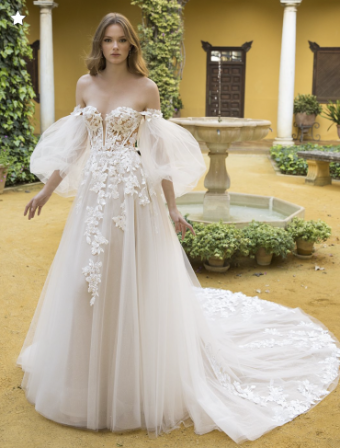 Blue by Enzoani Style #Petunia #4 Ivory/Nude thumbnail