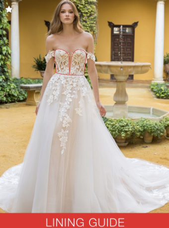 Blue by Enzoani Style #Petunia #5 Ivory/Nude thumbnail