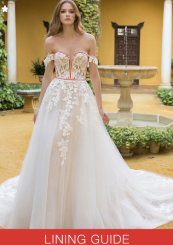 Blue by Enzoani Style #Petunia #2 Ivory/Nude Ivory/Sand/Nude thumbnail