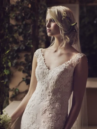 Casablanca Bridal Style #Belladonna #2 default Ivory/Silver thumbnail