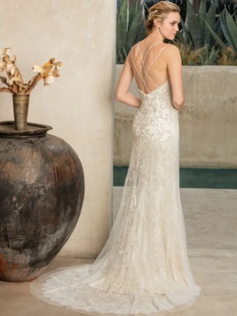 Casablanca Bridal Style #Jade #0 default Light Champagne/Ivory/Silver thumbnail