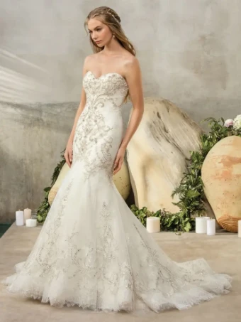 Casablanca Bridal Style #Cambria #0 default Ivory/Silver thumbnail