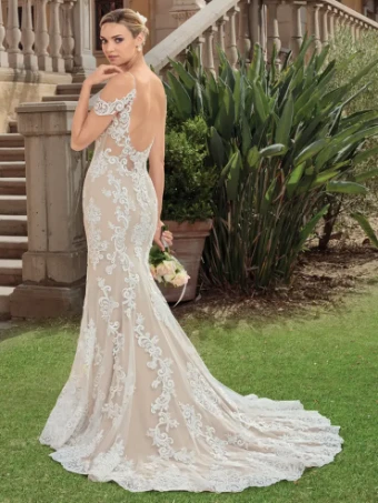 Casablanca Bridal Style #Zola #1 default Ivory/Light Nude thumbnail